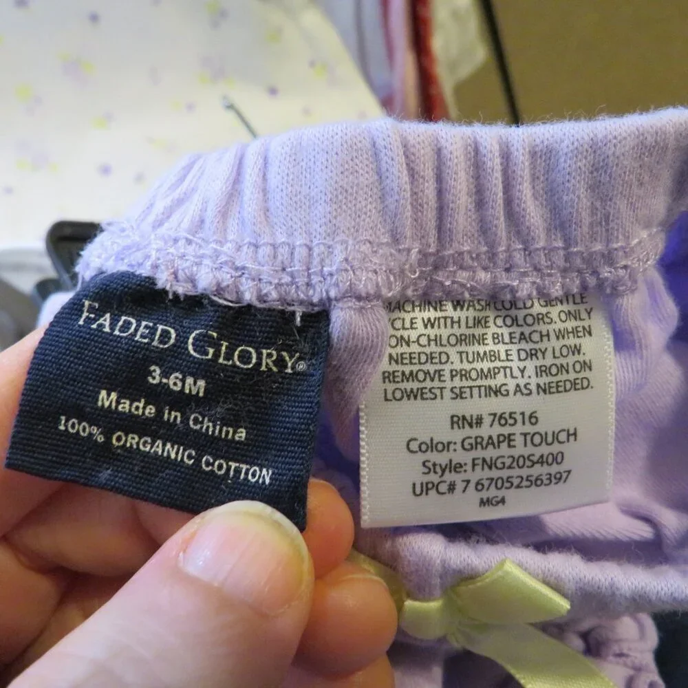 Faded Glory purple floral